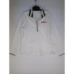 nike men's dri-fit victory zip golf pullover Mens Size LG